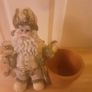 Old Style Christmas Santa Claus/St. Nicholas with Plant Pot Image 2