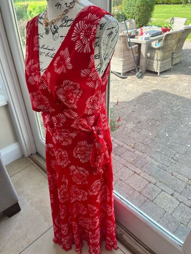 Jenny D Red Dress
