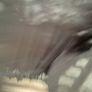 skirt black sparkle pleated skirt elastic waistband size m/l Image 5