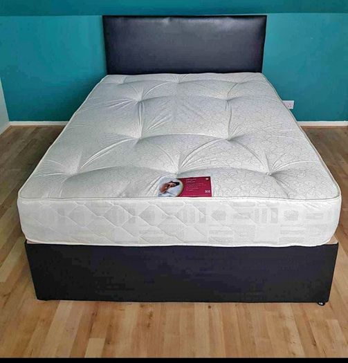 Brand New Double and King Size Divan beds. New Tufted MATTRESSES and storage drawers available