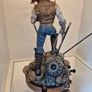 lobo statue 3d printed and custom painted Image 3