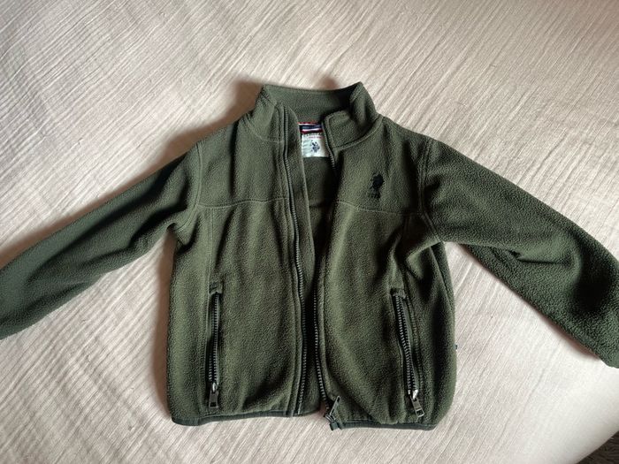 U.S. Polo Assn. Green Boys Gilet size 5-6 years