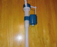 Bottom entry toilet fill valve