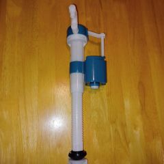 Bottom entry toilet fill valve