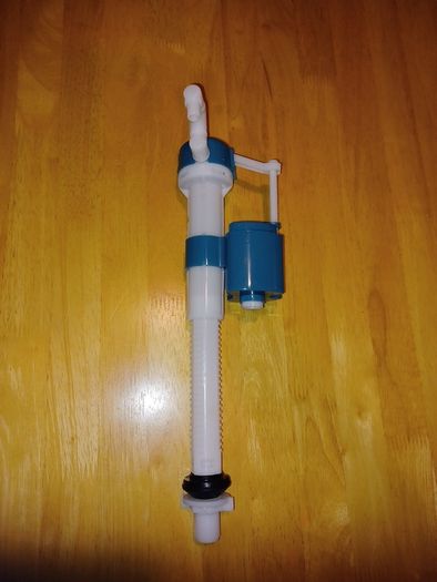 Bottom entry toilet fill valve