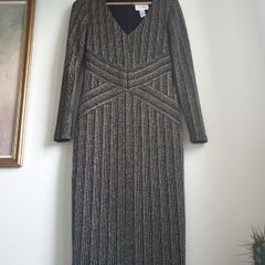 Joseph Ribkoff Gold Thread Dress Size Uk 10