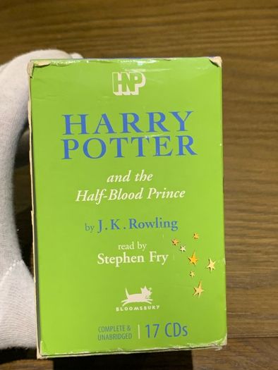 Harry Potter and the Half Blood Prince CD box set narrated by Stephen Fry