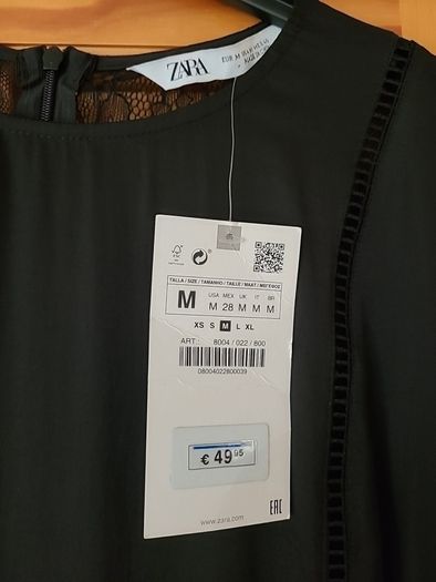 Zara Black Dress Medium