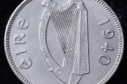 Ireland - 1940 - 6 Pence - Wolfhound - KM.13 - [2063]