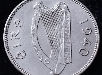 Ireland - 1940 - 6 Pence - Wolfhound - KM.13 - [2063]