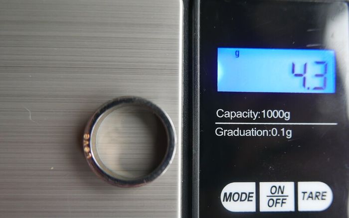 Cartier Love Band Ring size N - 4,3g ( unwanted gift, I don't know if it's real)