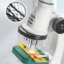 Children Microscope Kit 200x 600x 1200x Biological Science Stem Toy School Home Educational Pocket Microscope with LED Light Image 3