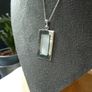 Sterling Silver 925 Mother of Pearl Set. Pendant, Bangle and Earrings. Hallmarked London 2006 Image 3
