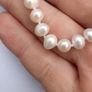 Baroque Pearl Necklace on Sterling Silver Closures Image 3