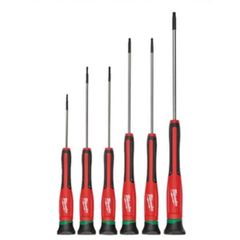 Milwaukee Torx Precision Screwdriver 6 Piece