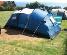Royal Atlanta 6 tent 2 tables tent carpet steel bed