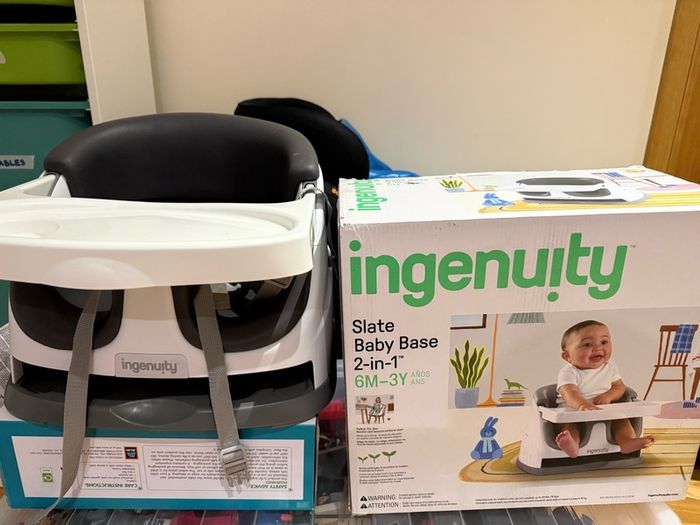 Ingenuity Baby Base 2-in-1 Booster Seat