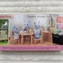 Sylvanian Families Country kitchen set with grey cat Damaged Box Please see pictures Image 2
