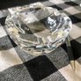Heavy crystal ashtray Image 3