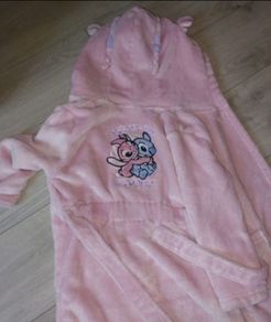 Disney Lilo & Angel Dressing Gown - Size - 4-5 Years