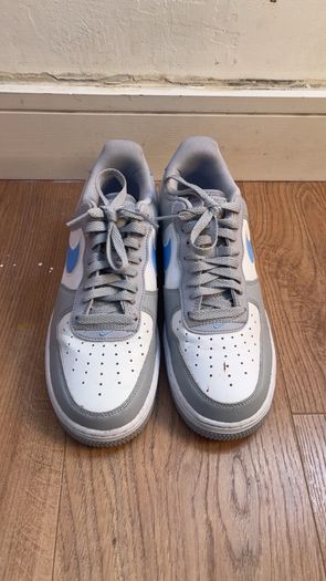 Nike Air Force 1 07 Next Nature Wolf Grey University Blue UK 6.5 EU 40.5 Box Included