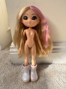 Giochi Preziosi Unique Eyes Wow Hair Amy approx. 25 cm. Used Please see photos