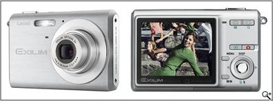 Casio Exilim Zoom EX-Z60 6 mega pixel vintage digital 6 MP