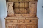 Vintage Pine Farmhouse Dresser / Welsh Dresser
