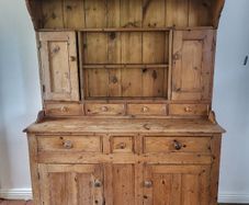 Vintage Pine Farmhouse Dresser / Welsh Dresser