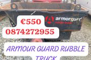 Armour guard rubble truck