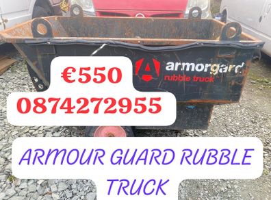 Armour guard rubble truck