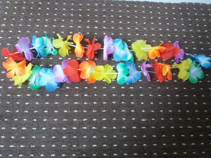 Toy tropical party hawaii Stitch necklace BNWT