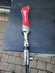 retro budweiser tap