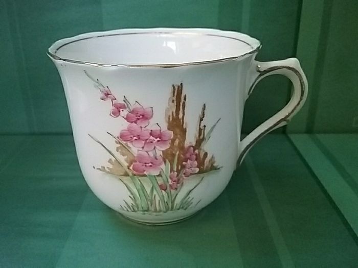 Mis-match China Cup & Saucer