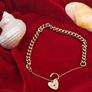 Vintage 9ct yellow gold bracelet Image 5