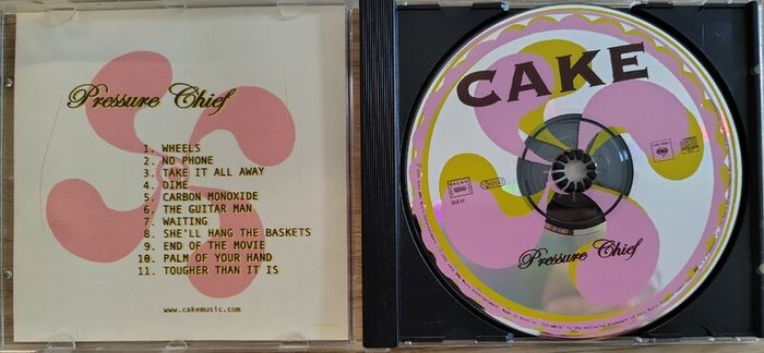 Cake - Pressure Chief CD (2004) Alternative Rock VG+