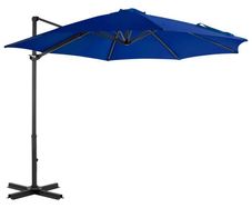 Cantilever Umbrella with Aluminium Pole Azure Blue 300 cm