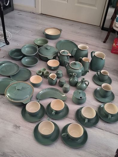 Vintage Denby Manor green