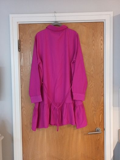 Primark  Cerise  Pink  Dress. Size 18.  B.N.W.T
