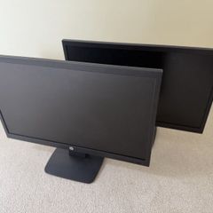 2x HP P22v G4 21.5" Full HD Monitors