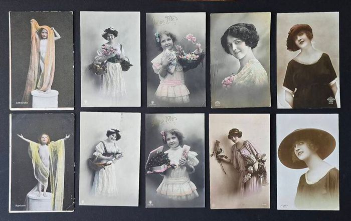 250 Vintage Postcards more than 100 Years Old Large Collection