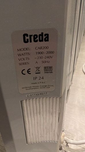 Cresta electric rad 2000w