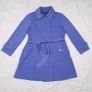 Debenhams Royal Blue Double Breasted Belted Petite Trench Coat Jacket 16UK/44EU Image 2