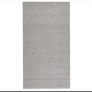 Rug low pile light grey 150cm x 80cm Image 3