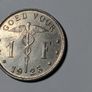 Belgium 1 Francs 1924 Image 2