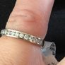 18ct diamond eternity/wedding Image 2