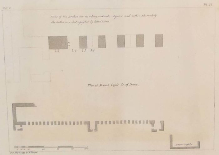 Antique Architectural Prints 1797 Set of 3