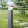 Garden Lights  Bollard Outdoor Garden Lights in Grey Image 4