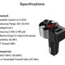 Bluetooth FM Transmitter, Car Radio Audio Adapter MP3 Player Handsfree Car Kit with Dual USB Ports 5V/3.4A, LED Display Car Voltage, Play TF Card/USB Flash Drive (FREE POSTAGE) Image 6