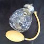 Vintage Art Nouveau Style Silver Topped Crystal Perfume Atomiser Image 8
